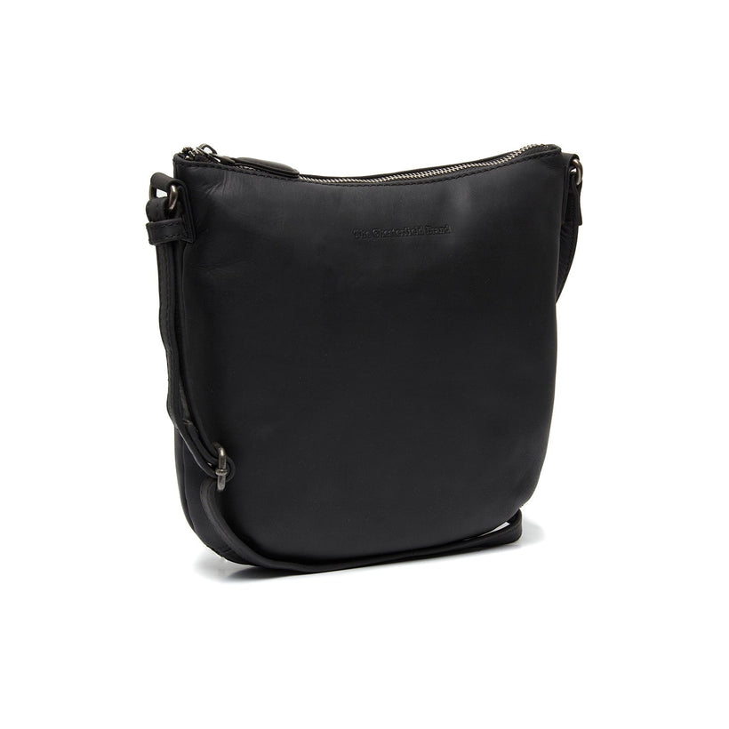 Červenáding Full-Grain Leather Crossbody Bag dámská