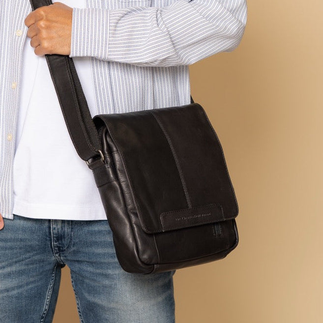 Remy Full-Grain Leather Crossbody Bag pánská