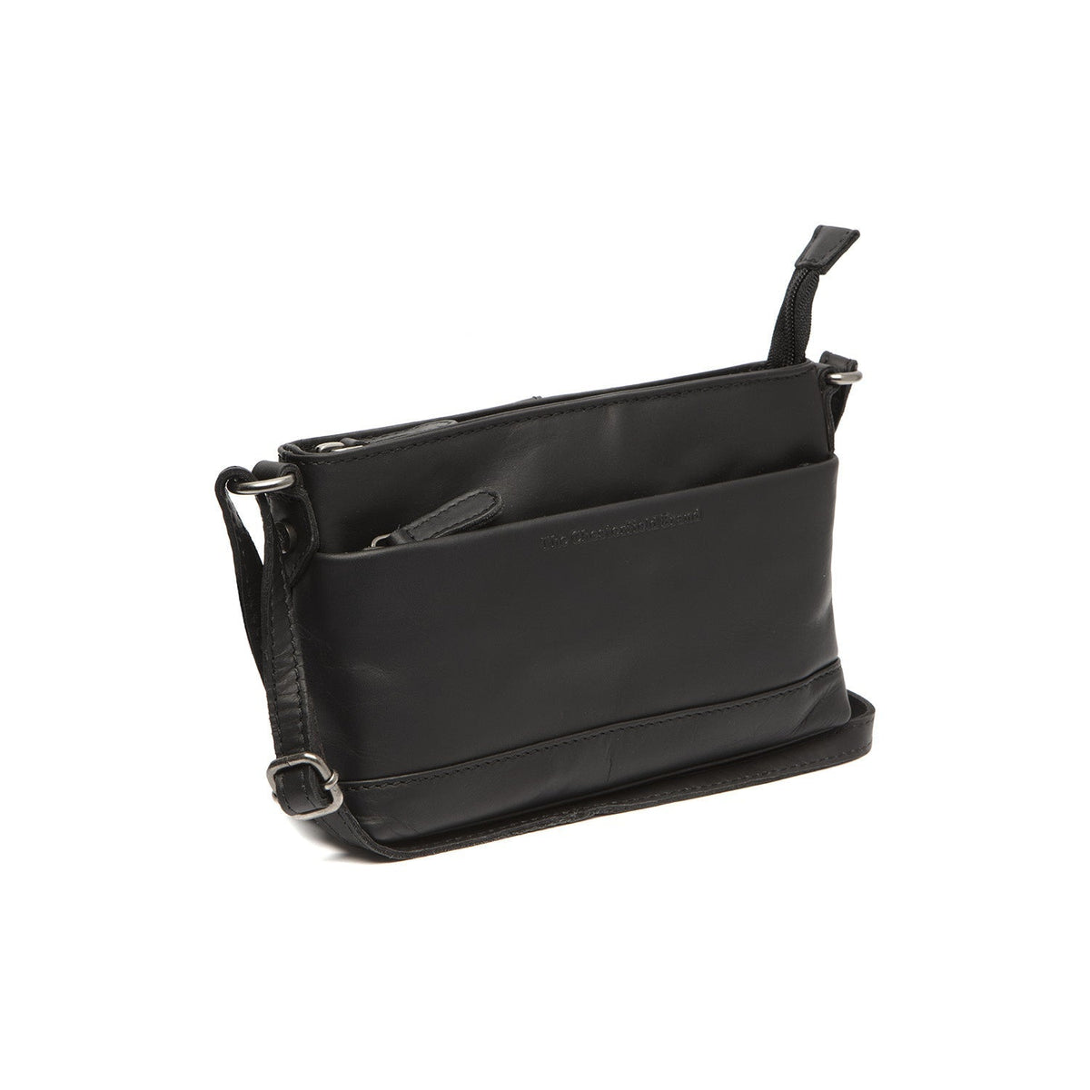 
Salerno Kožená crossbody taška ze 100% klasické plnolícové kůže - Full Exterior Přední pohled a přiléhavá silueta | Koupit online