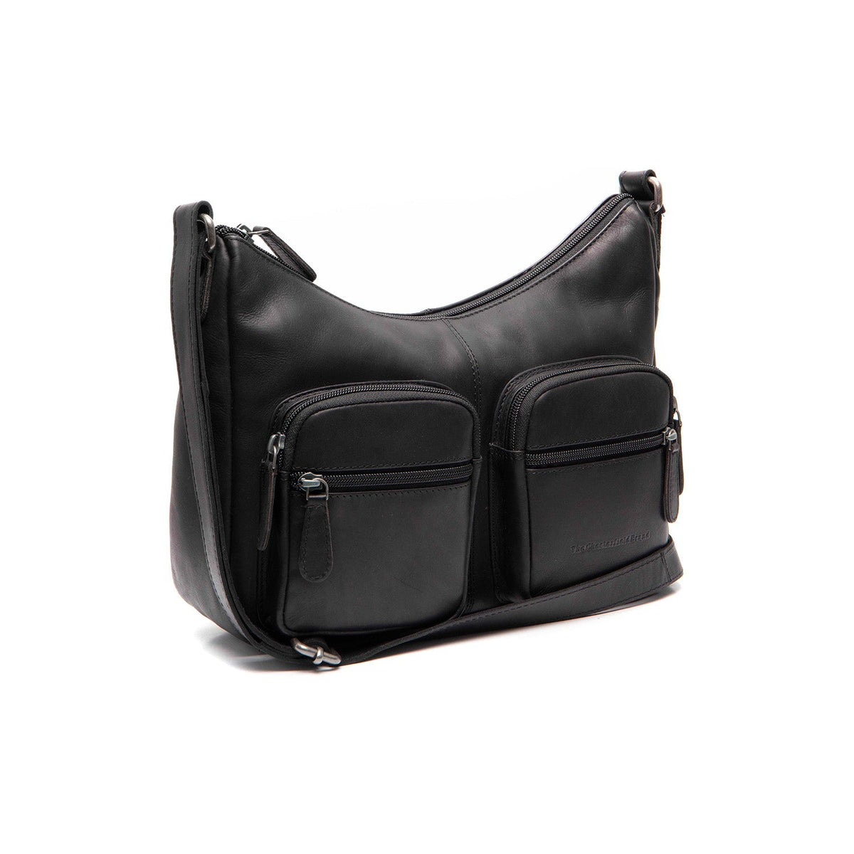 Valenora Plnolícová kůže Crossbody taška in Classic 100% Full-Grain Leather - Full Exterior Front Profile View | Buy Online