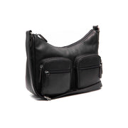 Valenora Plnolícová kůže Crossbody taška in Classic 100% Full-Grain Leather - Full Exterior Front Profile View | Buy Online