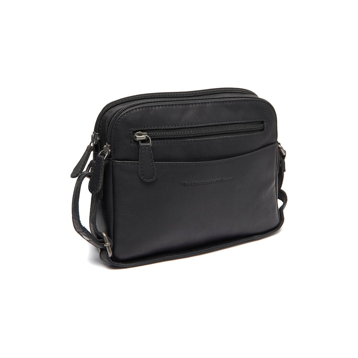 
Vionne Kožená crossbody taška ze 100% klasické plnolícové kůže - Full Exterior Přední pohled a přiléhavá silueta | Koupit online