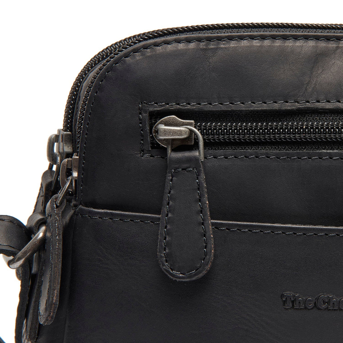 
Classic 100% Full-Grain leather Bag - Zadní pohled se zesílenými koženými popruhy