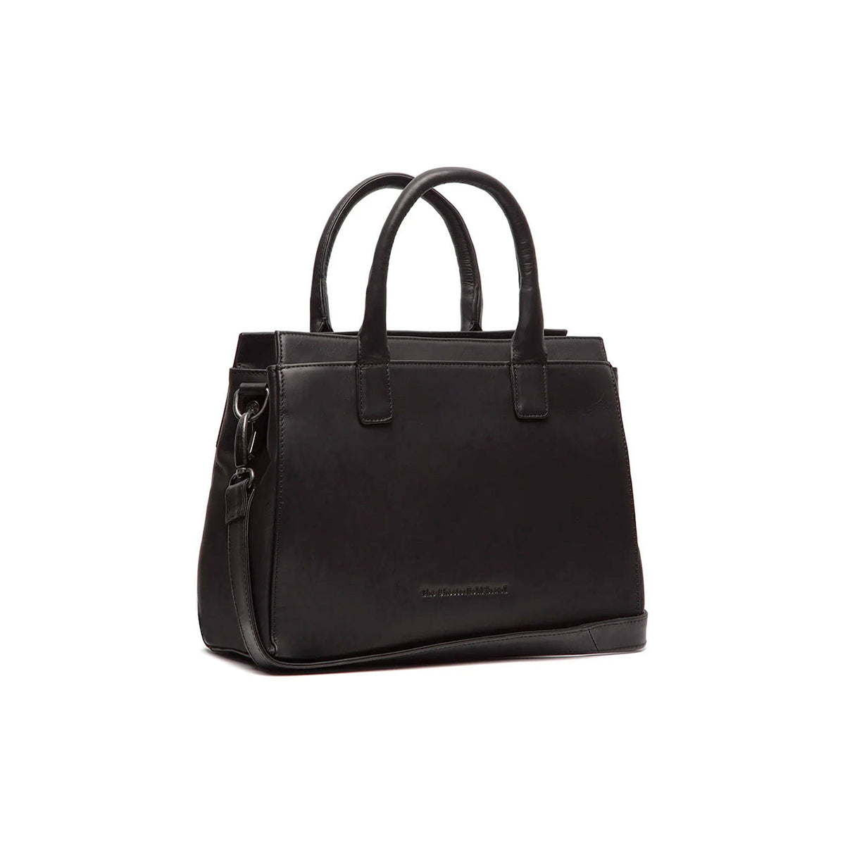 Garda Full-Grain Leather Handbag ze 100% klasické plnolícové kůže - Přední pohled a přiléhavá silueta | Koupit online