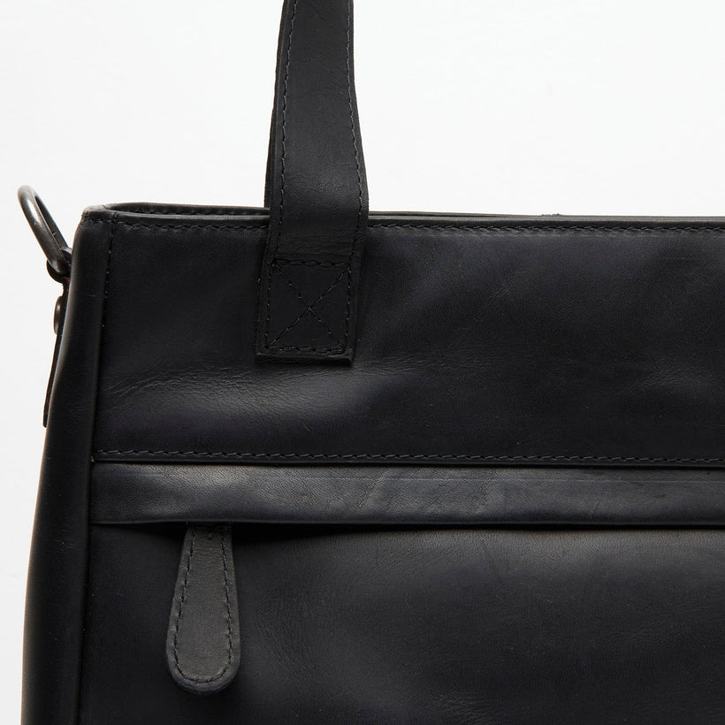 Lingfield Full-Grain Leather Handbag dámská
