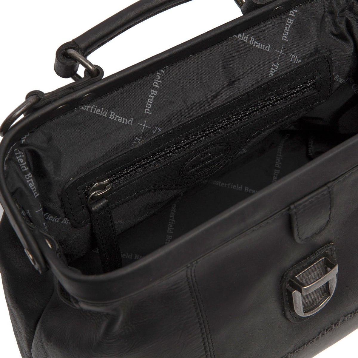 
Classic 100% Full-Grain leather Goods - Zadní pohled s definovanými rameny a čistým lemem