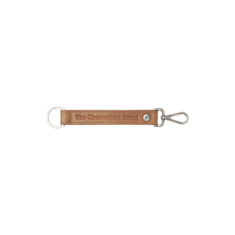 Leather Key Ring Koňaková dámská