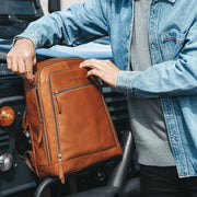 
Detroit Kožený batoh na notebook – alternate product view 2