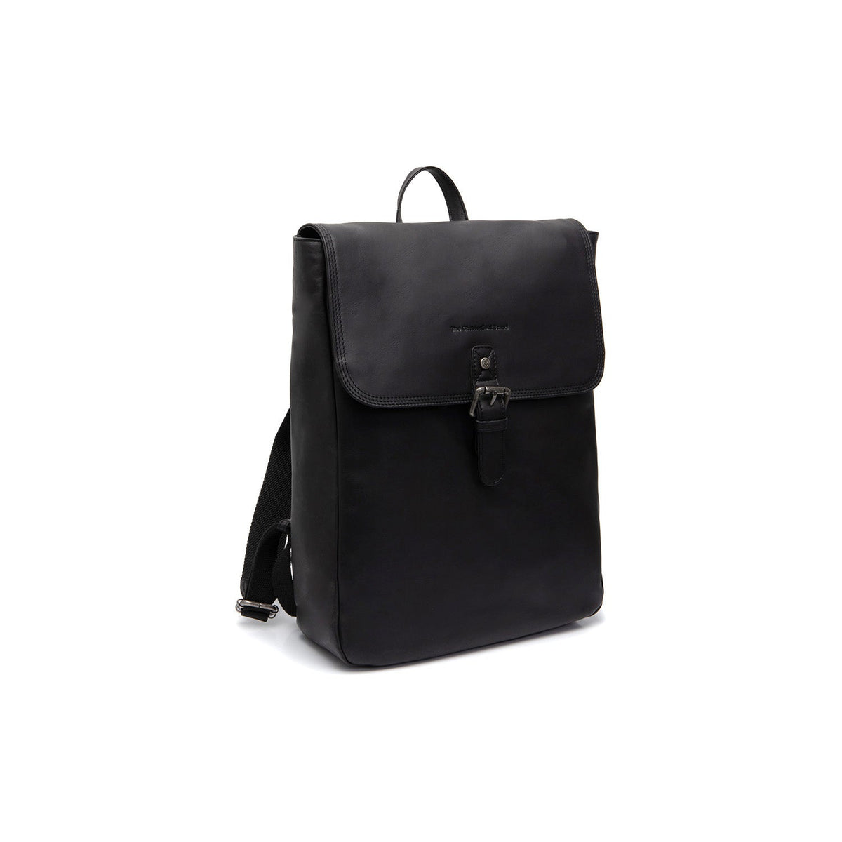 Farrow Full-Grain Leather Laptop Backpack ze 100% klasické plnolícové kůže - Full Exterior Přední pohled a přiléhavá silueta | Koupit online