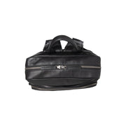 
Classic 100% Full-Grain leather Backpack - Zadní pohled se zesílenými koženými popruhy