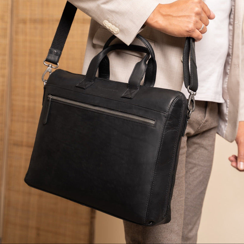 Levanto Full-Grain Leather Laptop Bag dámská