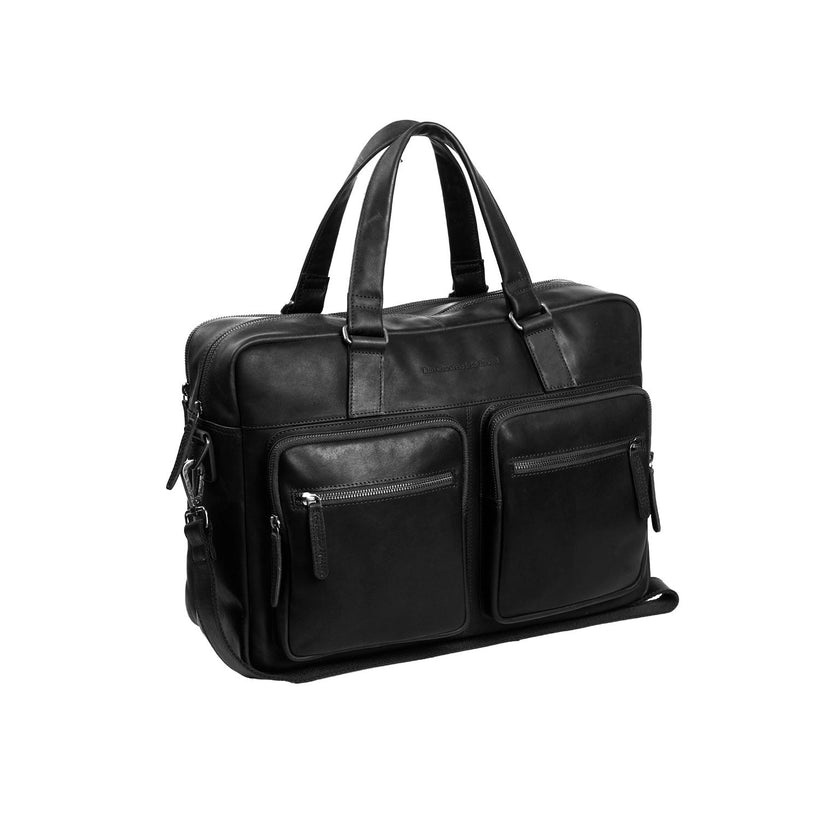 Misha Full-Grain Leather Laptop Bag dámská