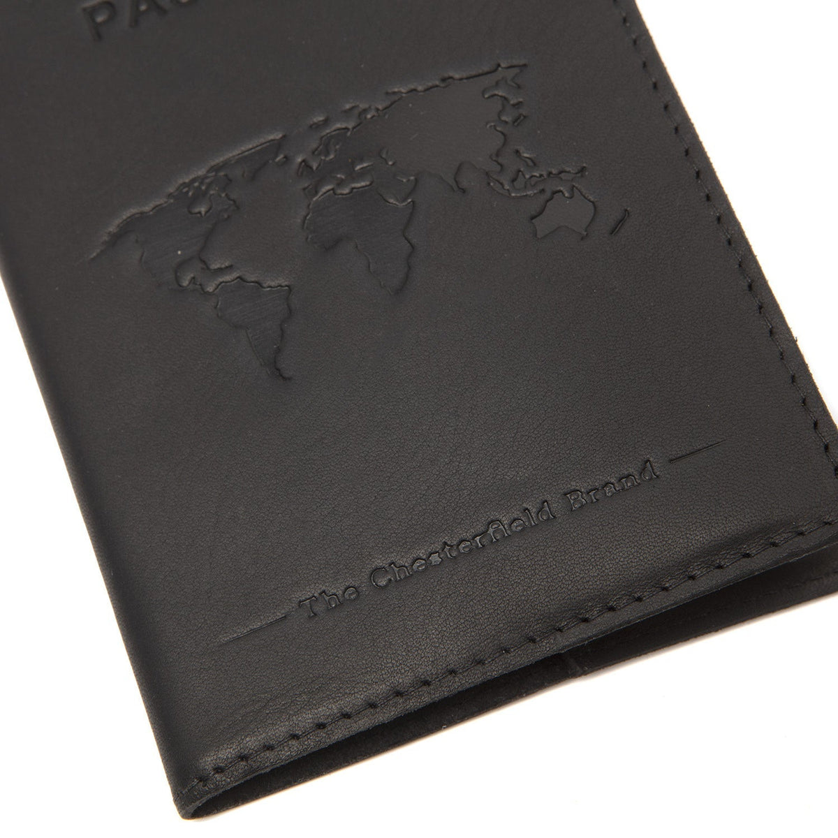
Leather Passport Case pro Dámy pro Dámy - Boční pohled ukazující ergonomický střih rukávů
