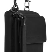 
Detailní pohled of Classic Collar & Heavy-Duty Zipper Hardware on Malaga Pravá plnolícová kůže Phone Bag