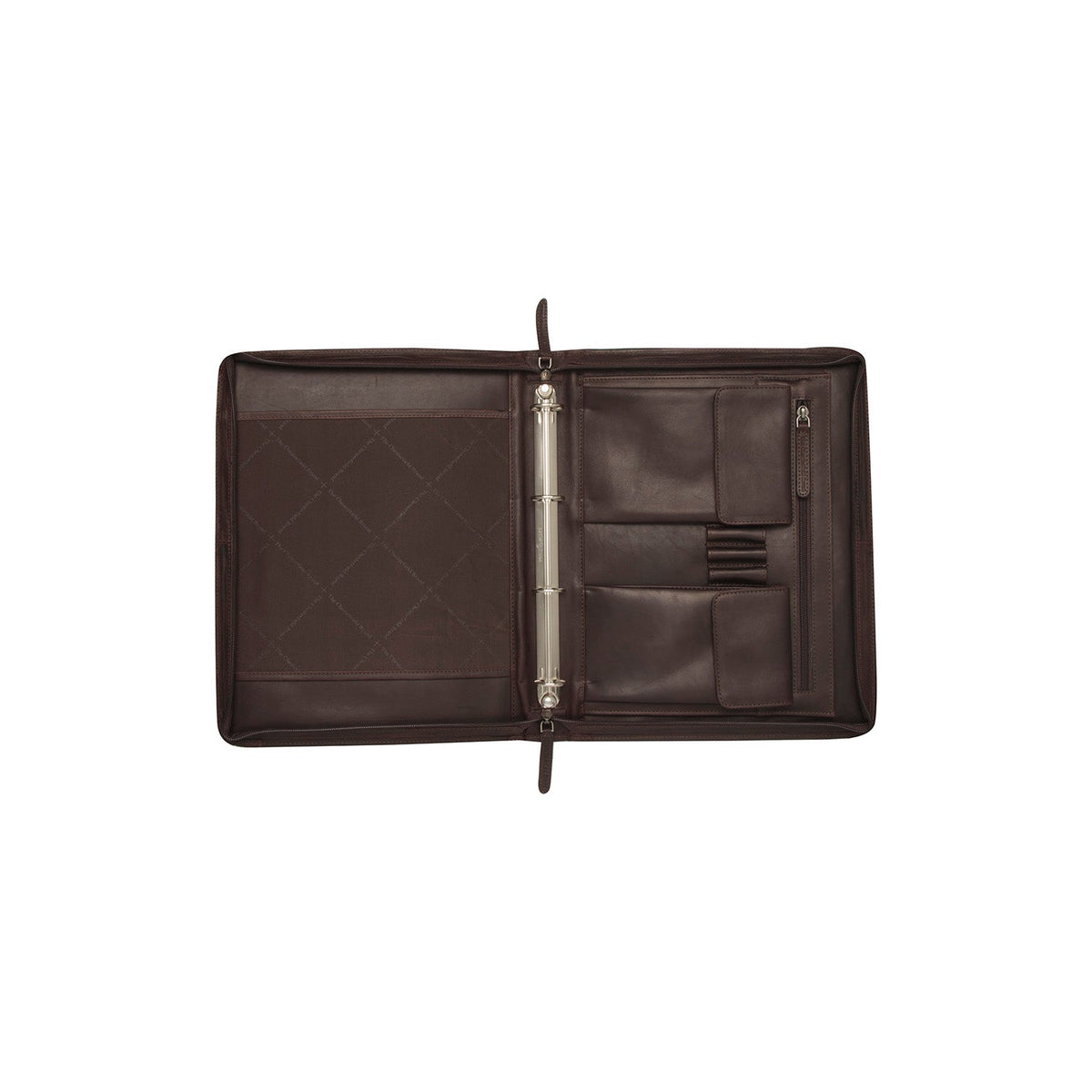 
Fotografie na postavě:  Leather Portfolio Moreton pro Dámy pro Dámy na modelovi v přirozeném denním světle
