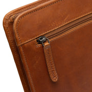 
Cognac Leather Portfolio Moreton pro Dámy pro Dámy, detail view 4