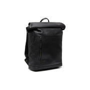 
Mazara Pravá plnolícová kůže Roll-top Backpack ze 100% klasické plnolícové kůže - Full Exterior Přední pohled a přiléhavá silueta | Koupit online