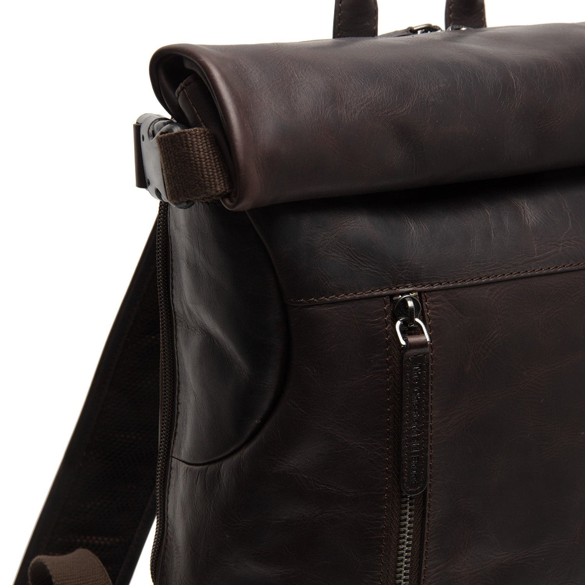 
Mazara Pravá plnolícová kůže Roll-top Backpack – alternate product view 2