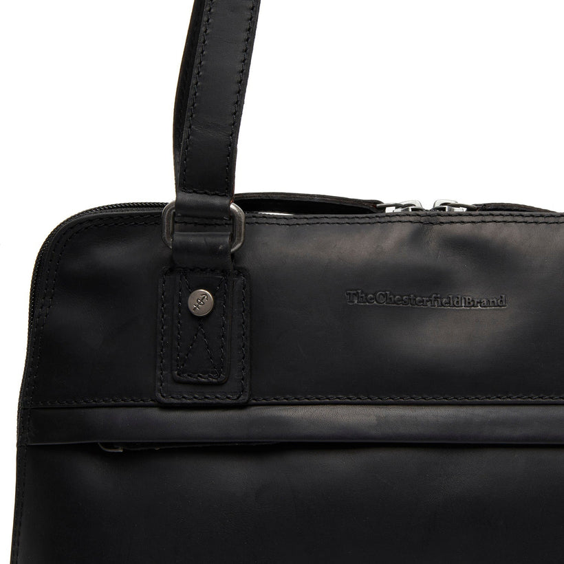 Belgrado Full-Grain Leather Shoulder Bag dámská