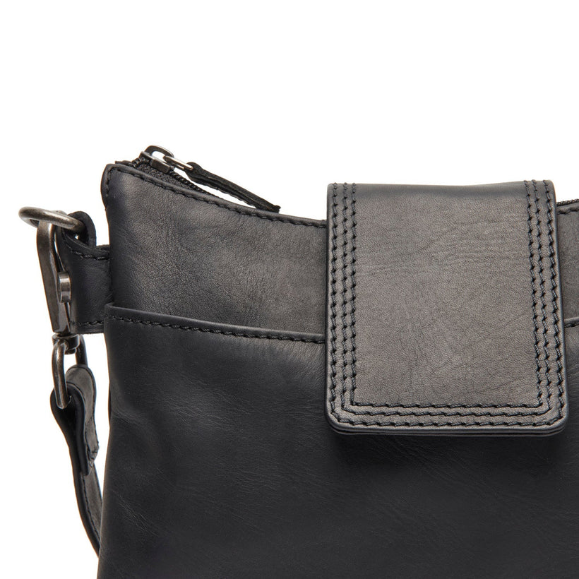 Calora Full-Grain Leather Shoulder Bag dámská