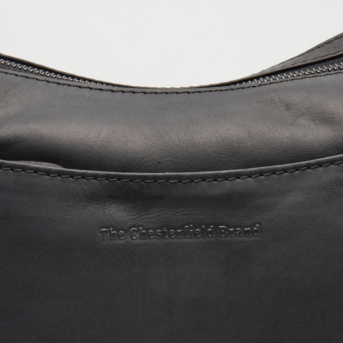 
Classic 100% Full-Grain leather Bag - Zadní pohled se zesílenými koženými popruhy