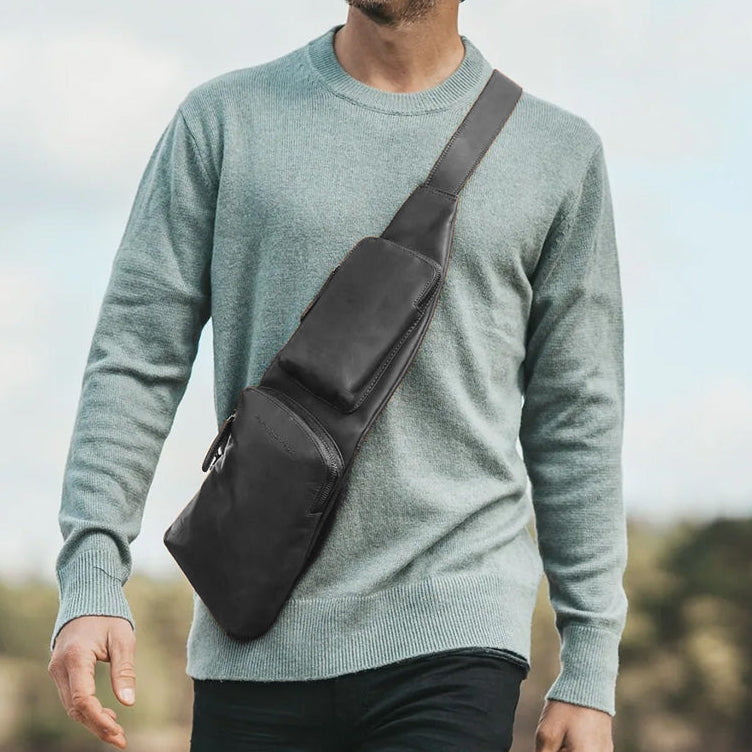 Leather Sling Bag Logan dámská