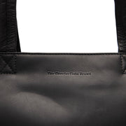 
Classic 100% Full-Grain leather Bag - Zadní pohled se zesílenými koženými popruhy