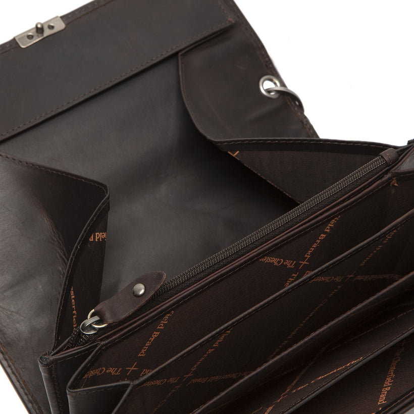 Bora Full-Grain Leather Waiter Wallet dámská