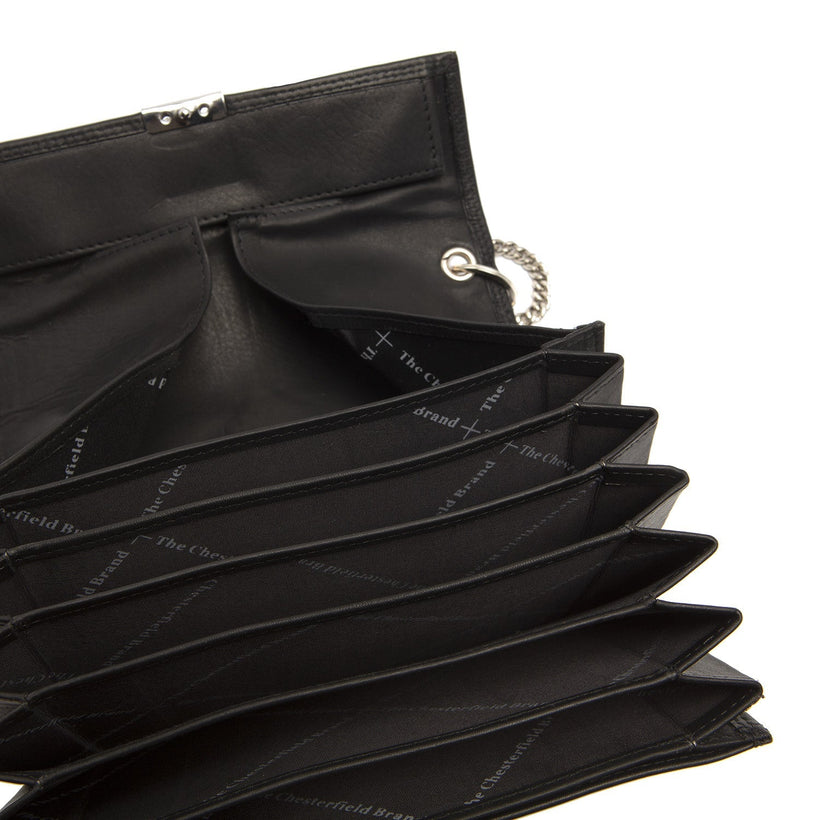 Elba Full-Grain Leather Waiter Wallet dámská