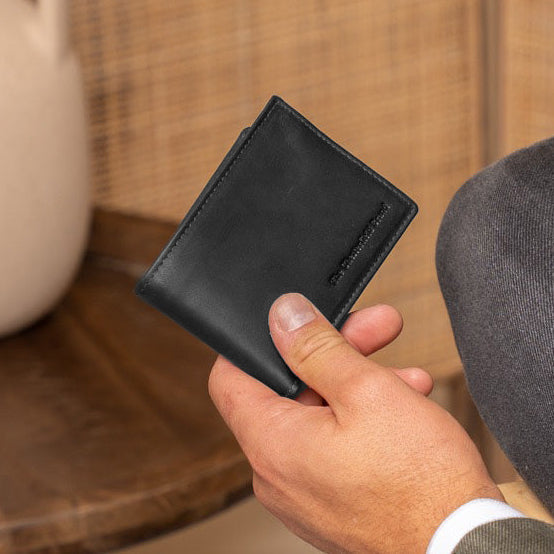 Enzo Full-Grain Leather Wallet pánská