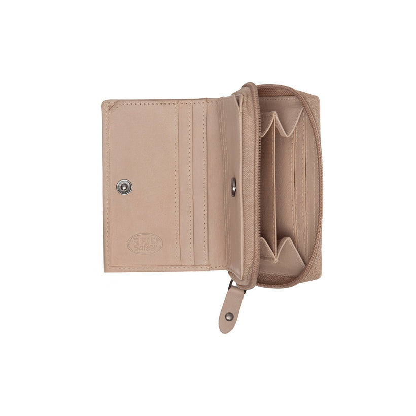 Floren Full-Grain Leather Wallet dámská