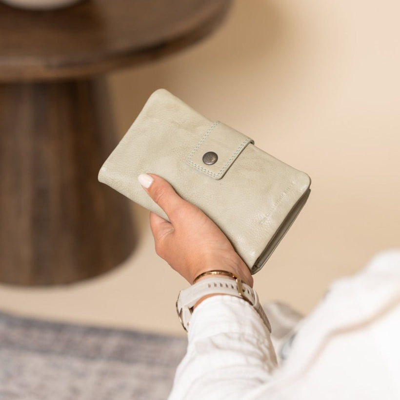 Fresno Full-Grain Leather Wallet dámská