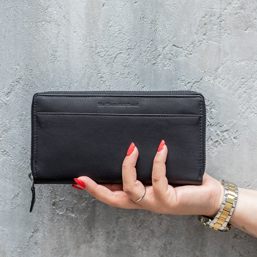 Halle Full-Grain Leather Wallet dámská