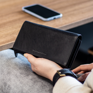 Hampton Full-Grain Leather Wallet dámská