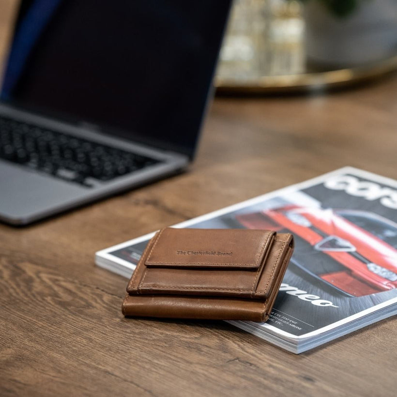 Harthoft Full-Grain Leather Wallet dámská