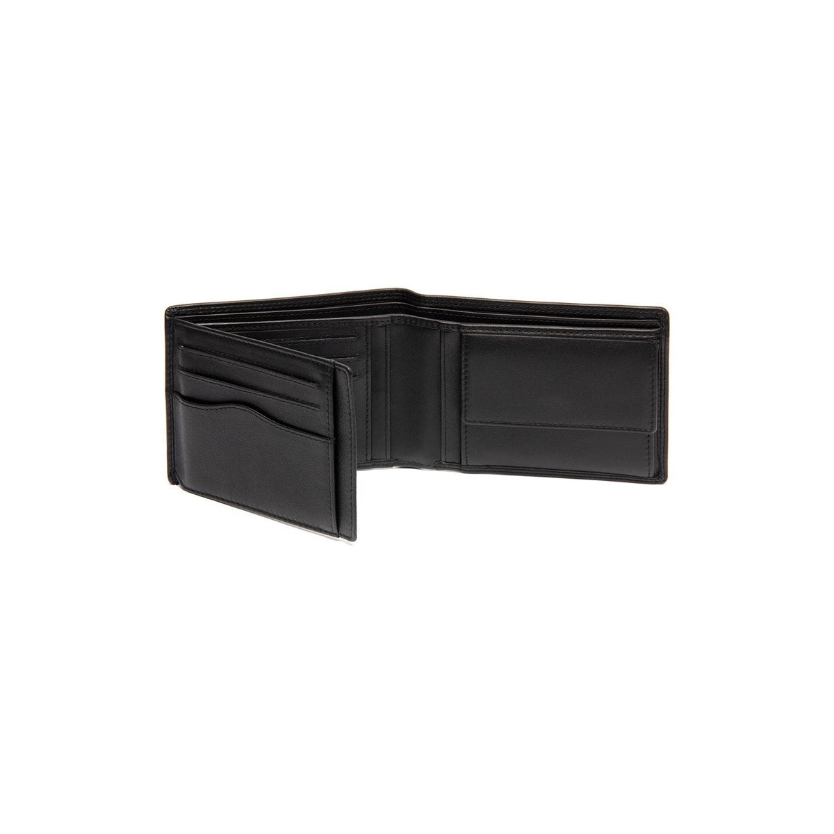 
Classic 100% Full-Grain leather Wallet - Zadní pohled se zesílenými koženými popruhy