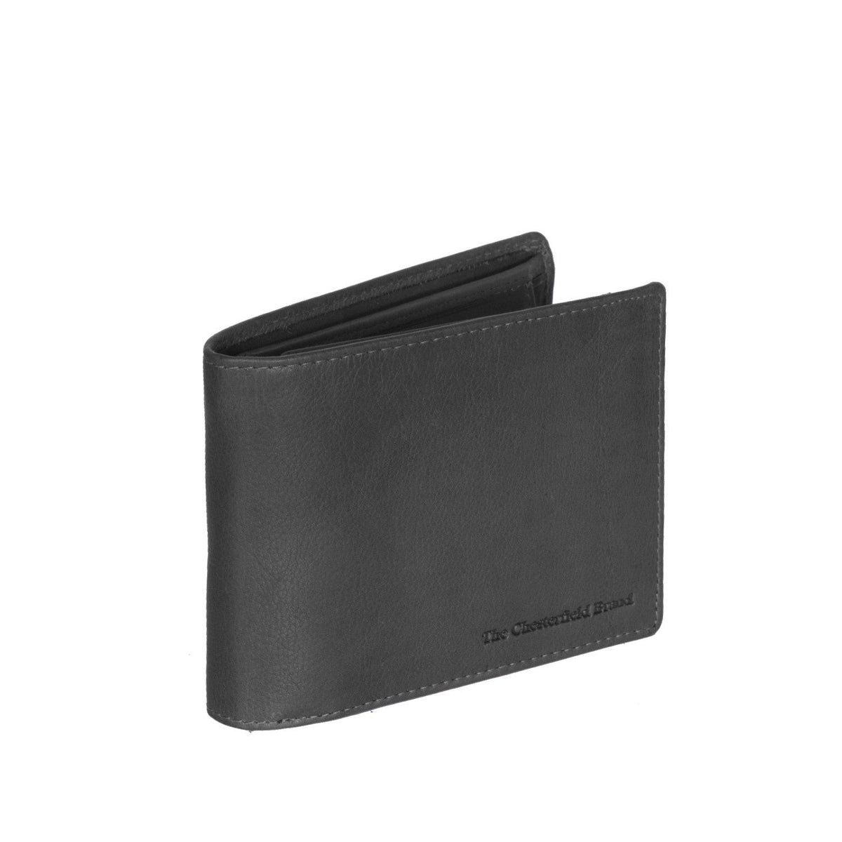 Marion Full-Grain Leather Wallet in Classic 100% Full-Grain Leather - Full Exterior Front Profile View | Buy Online