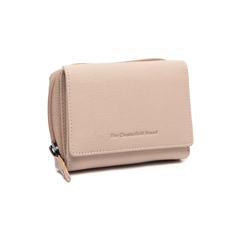 Zelan Full-Grain Leather Wallet dámská