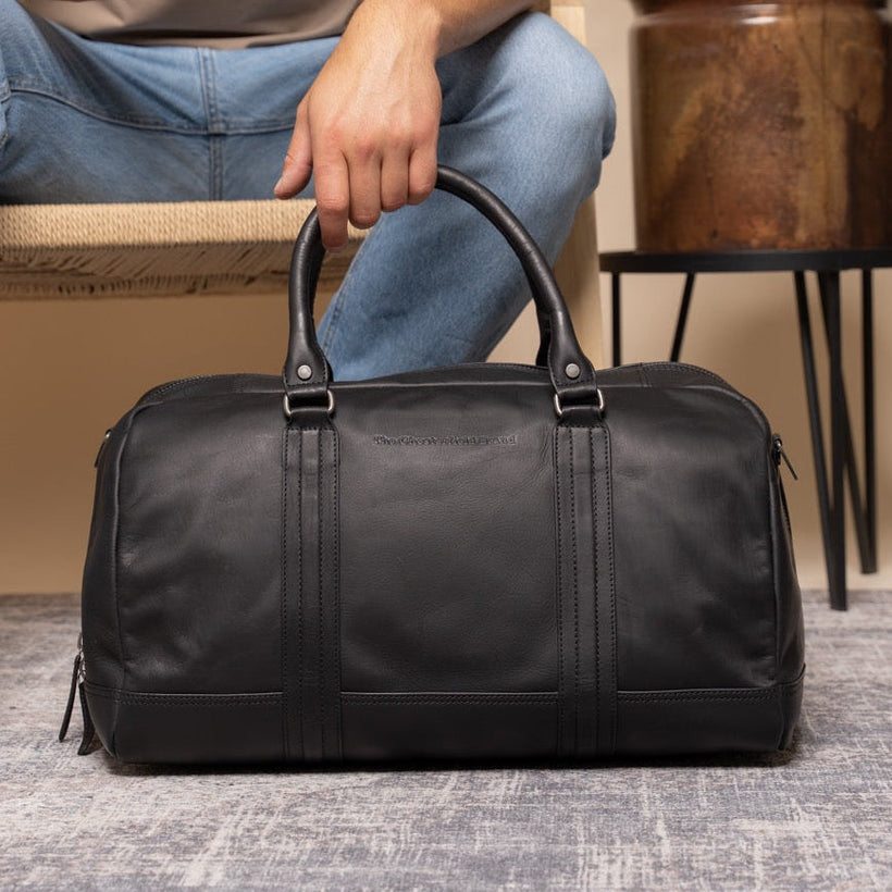 Perth Full-Grain Leather Weekender Bag dámská