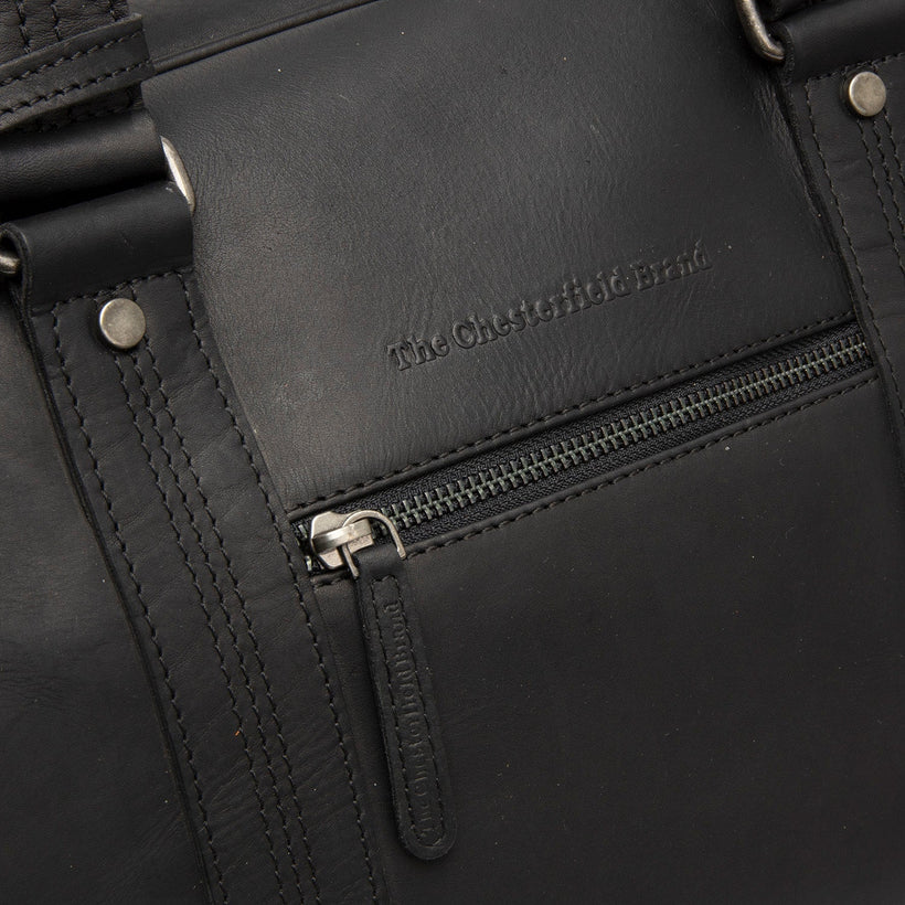 Volenza Full-Grain Leather Weekender Bag dámská