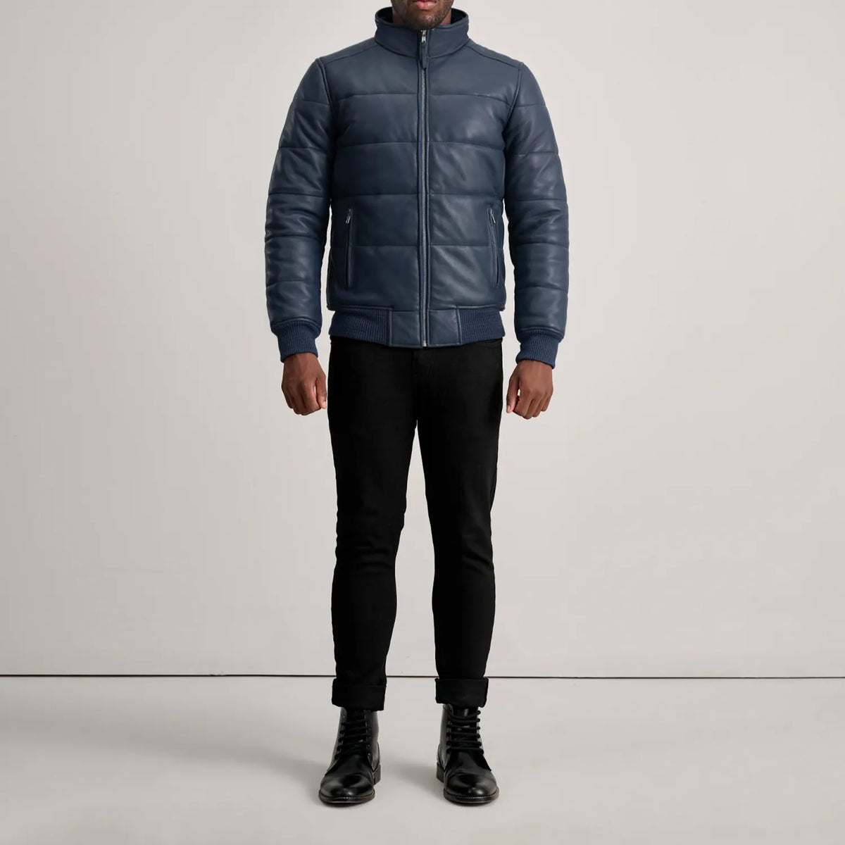 
Lucas Kožená bomber bunda pro Pány – alternate product view 3
