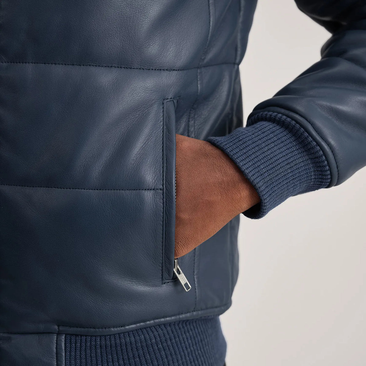 
Lucas Kožená bomber bunda pro Pány – alternate product view 6