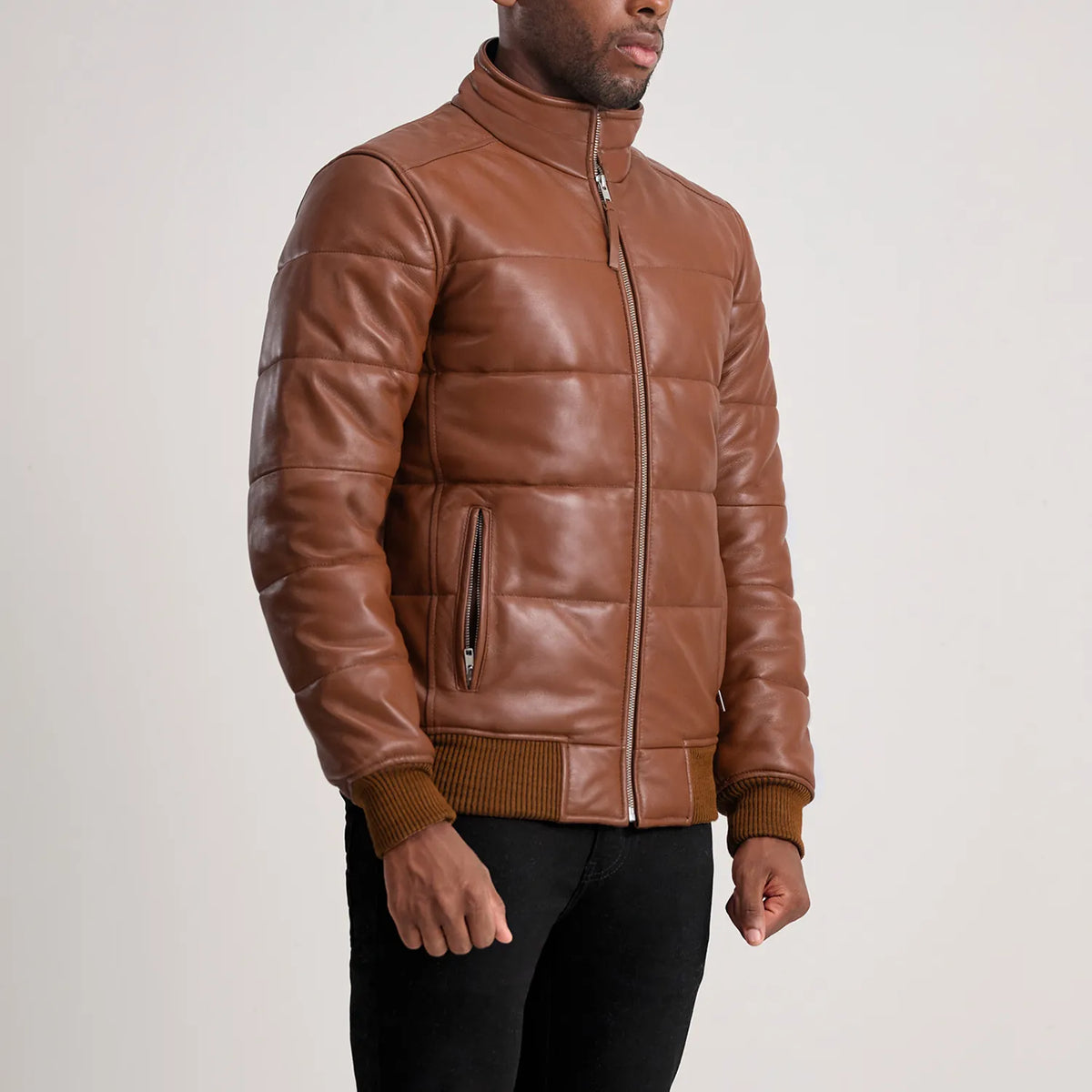 
Lucas Kožená bomber bunda pro Pány – alternate product view 2