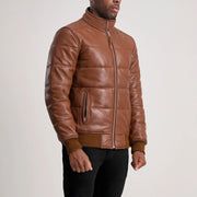
Lucas Kožená bomber bunda pro Pány – alternate product view 2