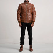 
Lucas Kožená bomber bunda pro Pány – alternate product view 3