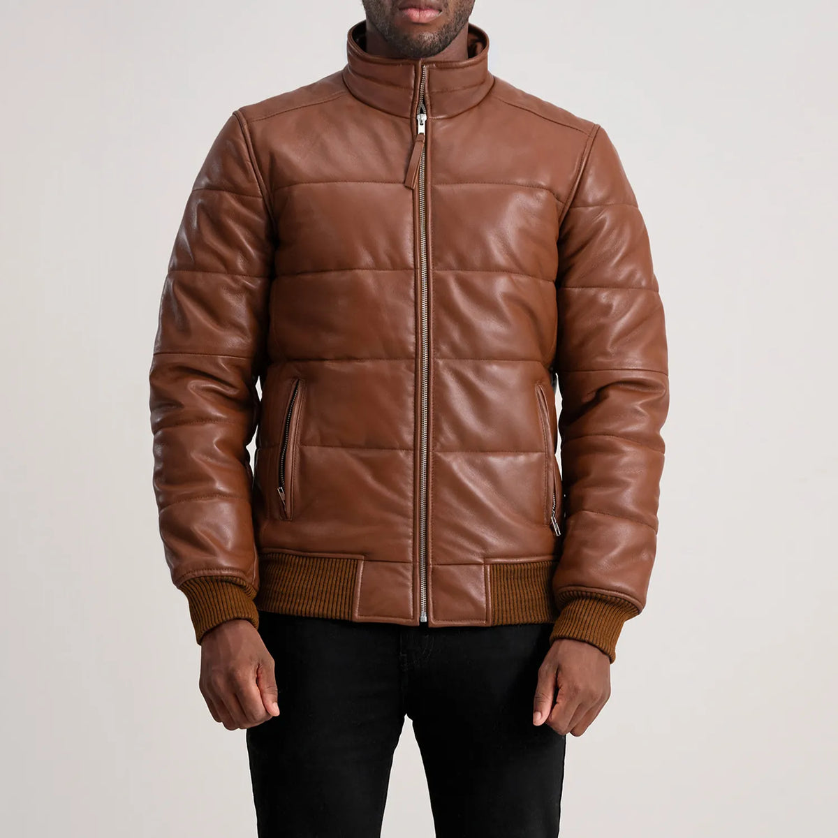 
Lucas Kožená bomber bunda pro Pány – alternate product view 4