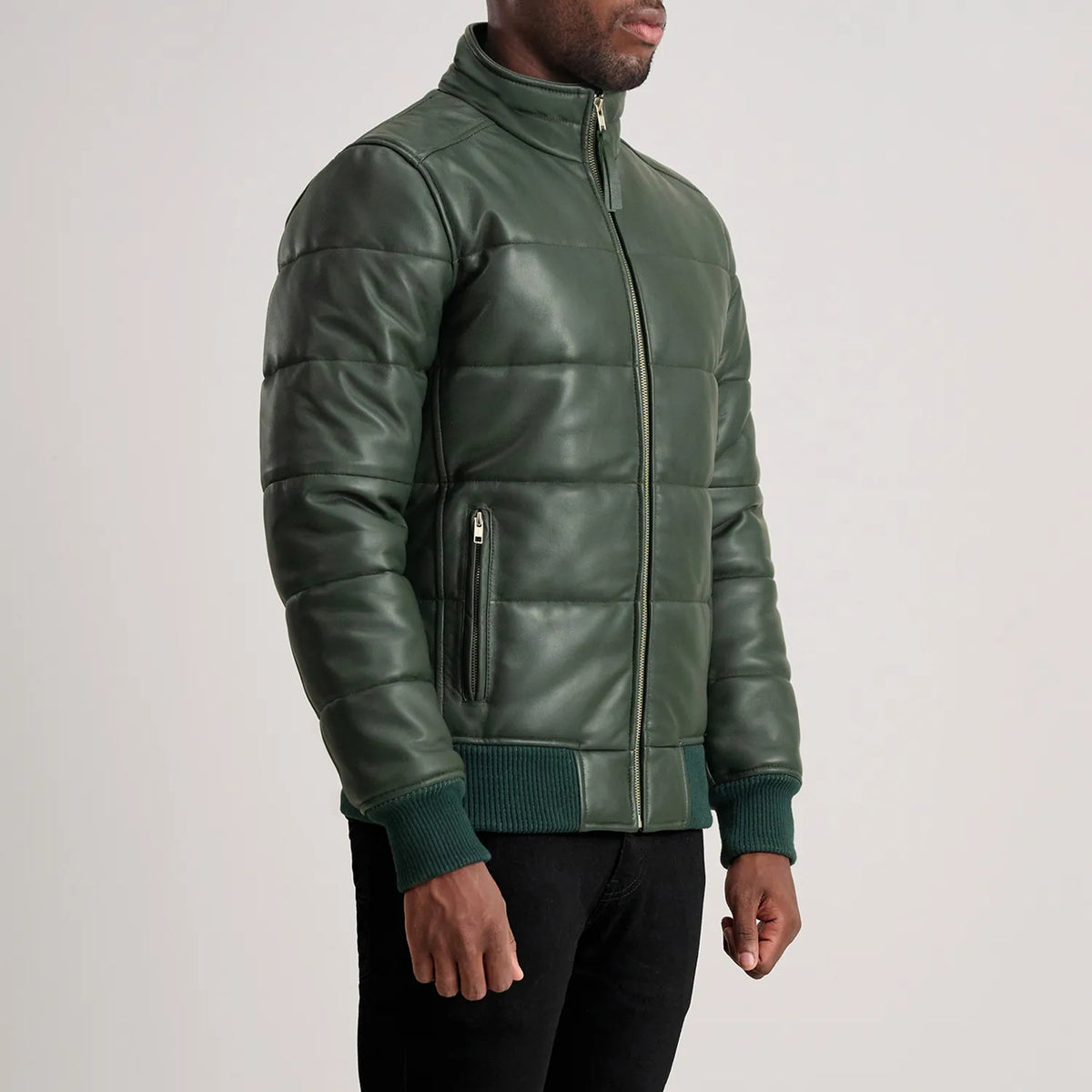 
Lucas Kožená bomber bunda pro Pány – alternate product view 2