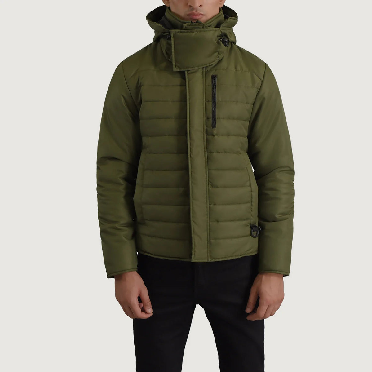 
Pohled na podšívku Showing Quilted Viscose Lining & Dvě funkční vnitřní kapsy