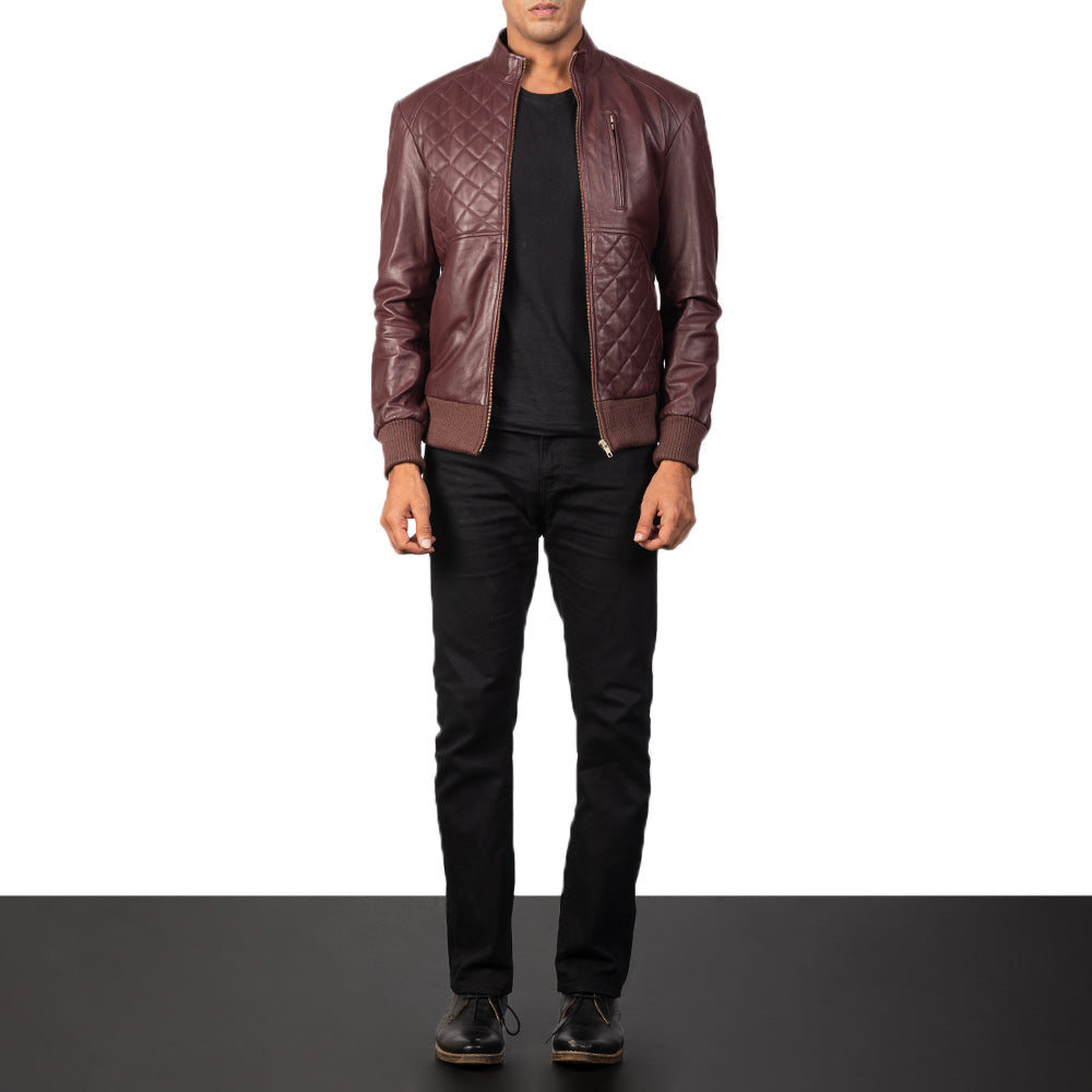 
Moda Kožená bomber bunda pro Pány – alternate product view 4