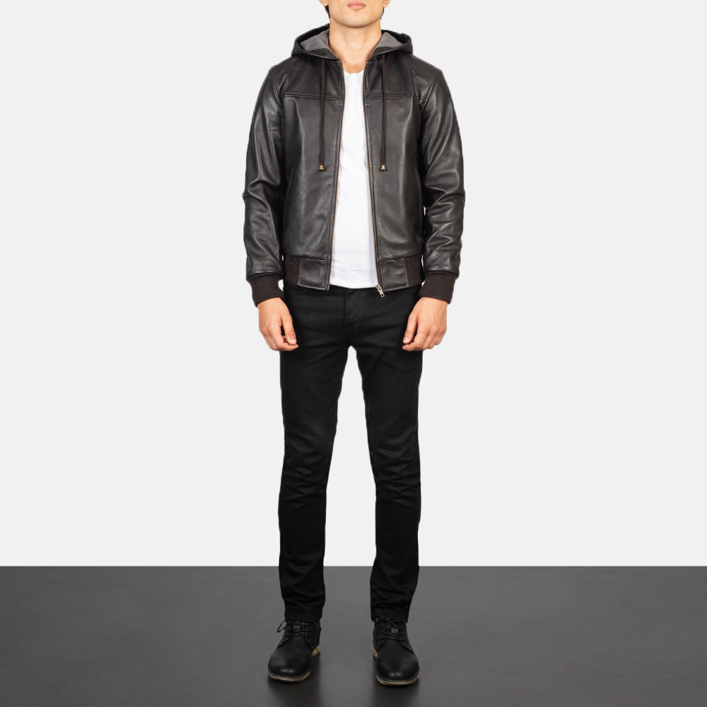 
Nintenzo Kožená bomber bunda pro Pány – alternate product view 3